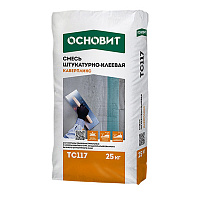 Штукатурно-клеевая смесь Основит Каверпликс TC117 25 кг