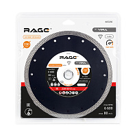 Диск алмазный по керамограниту Rage by Vira 230х30х2 мм турбо мокрый рез (605230)
