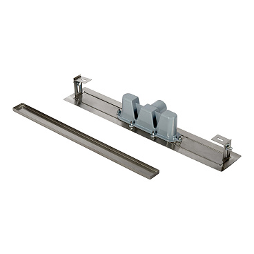 Лоток душевой АНИ пласт Мол с комбинированным затвором 62х650 мм d50 мм цельнометаллический (TLZ2065)