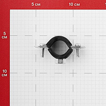Хомут сантехнический 1/2" 20-23 мм оцинкованная сталь (50 шт.)