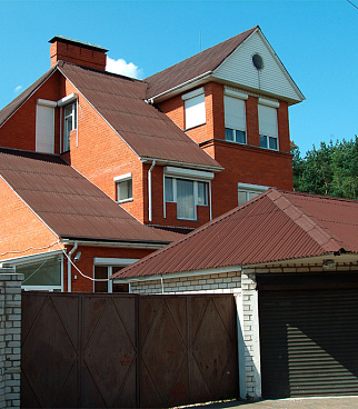 Конек Ондулин коричневый 1 м