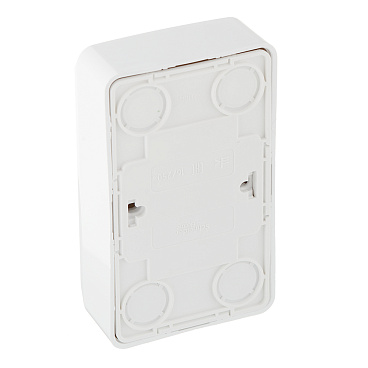 Розетка Systeme Electric Этюд накладная белая со шторками (PA16-006B)