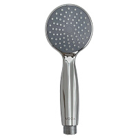 Лейка для душа Voda d85 мм 1 режим без шланга пластик хром (VSP04)