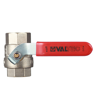 Кран шаровой латунный Valtec Base 3/4 ВР(г) х 3/4 ВР(г) ручка прямой (VT.214.N.05)