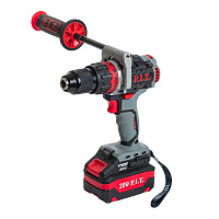 Дрель-шуруповерт ударная аккумуляторная бесщеточная P.I.T. OnePower 20 В 4 Ач Li-Ion 1 АКБ и ЗУ (PSB20H-13C/1)