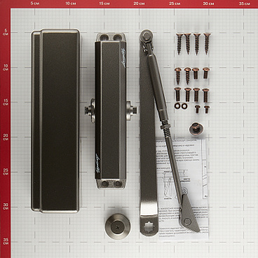 Доводчик дверной Lavelly (45-65 кг) бронза