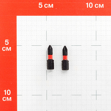 Бита КМ (882095) PH1 магнитная 25 мм ударная (2 шт.)