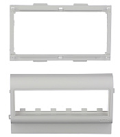 Рамка для кабель-канала 100х40/60/80 мм DKC Viva белая 6 модулей (10353)