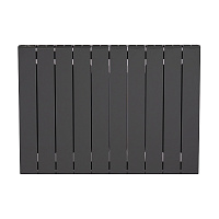 Радиатор биметаллический Rifar Supremo 500 мм 10 секций 3/4 боковое подключение серый