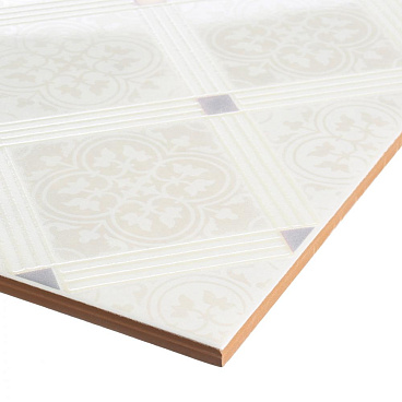 Плитка декор Нефрит Тендре геометрия серая 500x250x9 мм