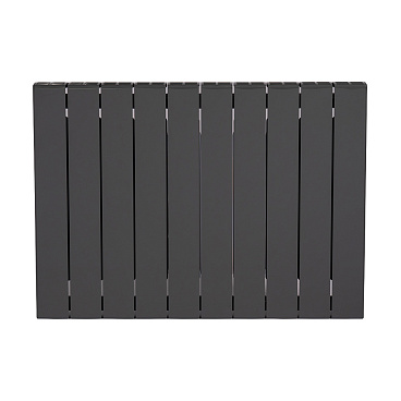 Радиатор биметаллический Rifar Supremo 500 мм 10 секций 3/4 боковое подключение серый