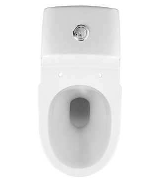 Унитаз-компакт Gesso Home de luxe W102 с косым выпуском с сиденьем пластик белый (9 012 357)