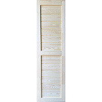 Дверь межкомнатная Тайга 800х2000 мм массив без покрытия глухая