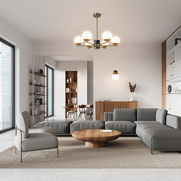 Подвесной светильник Freya FR5230PL-06BS