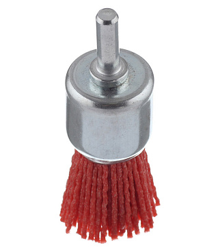 Корщетка для дрели Практика (773-477) кистеобразная d22 мм нейлоновая