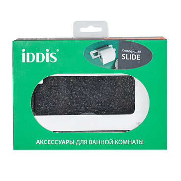 Держатель для туалетной бумаги Iddis Slide сталь белый (SLIWT00i43)