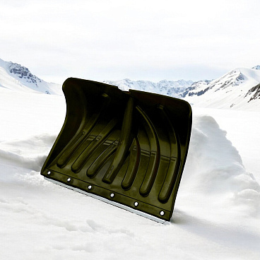 Лопата снеговая Инструм-Агро Домбай полипропилен без черенка 340х490 мм (100180)