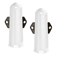 Угол наружный Деконика 100 мм белый глянцевый Г-профиль (2 шт.)