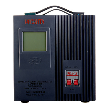 Стабилизатор напряжения Ресанта АСН-12000/1-Ц однофазный 220 В 12 кВт переносной