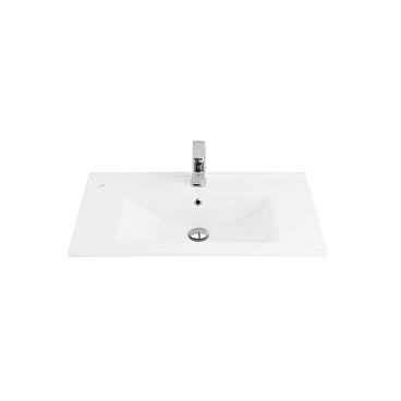 Раковина мебельная 45*80 см, SU 80, цв. белый SU080-00CB00E-0000