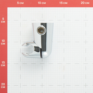 Подключение шланга Lemark с держателем пластиковое хром (LM8084C)