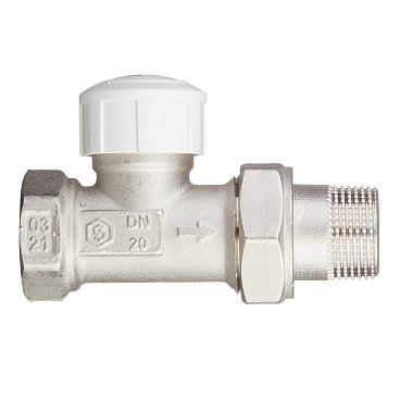 Клапан термостатический Stout 3/4 НР(ш) х 3/4 ВР(г) для радиатора (SVT 0003 000020)