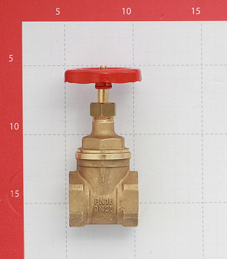 Задвижка клиновая латунный 1 ВР(г) х 1 ВР(г) вентиль