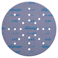 Диск шлифовальный Sunmight Ceramic d225 мм P240 на липучку пленочная основа (3 шт.) (78012R3)