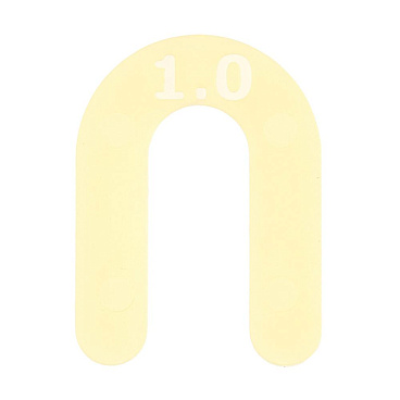 Подкова дистанционная для плитки Plitonit 1 мм (50 шт.)
