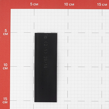Трубка термоусадочная КВТ Монохром ТНТ нг 20/10 мм 100 мм черная (20 шт.)