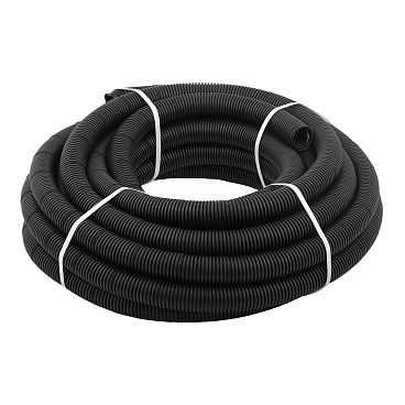 Труба гофрированная ПНД 40 мм тяжелая с зондом (15 м) (074)