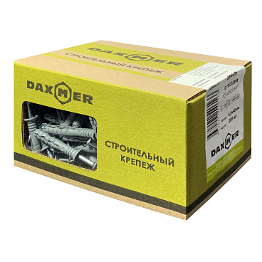 Дюбель-гвоздь 6x40 мм потайная манжета полипропилен (200 шт.)