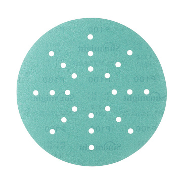 Диск шлифовальный Sunmight Film L312T d225 мм P100 на липучку пленочная основа (5 шт.) (53507R)