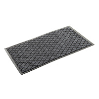 Коврик универсальный влаговпитывающий ПВХ Галант 90х60 см серый