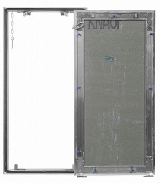 Люк ревизионный под плитку Хаммер Гиппократ-П алюминиевый 300х600 мм скрытый нажимной