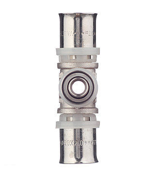 Крестовина VALTEC (VTm.241.N.201620) 20(пресс) х 16(пресс) х 20(пресс) х 16(пресс)