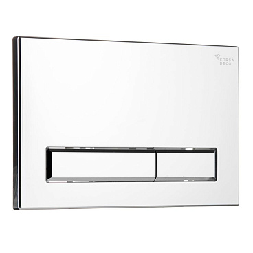 Клавиша смыва для инсталляций Corsa Deco TX хром глянцевая (FBTX)