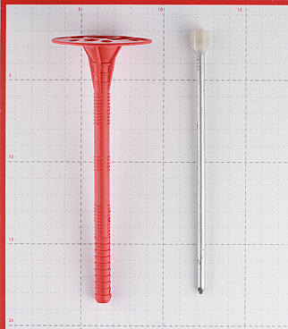 Дюбель для теплоизоляции Tech-Krep 10х160 мм металлический гвоздь с термоголовкой (50 шт.)