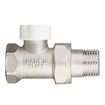 Клапан запорный Stout 1/2 НР(ш) х 1/2 ВР(г) для радиатора (SVL 1176 000015)