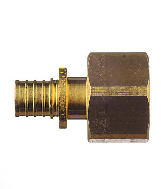 Соединитель прямой Stout 16 мм х 3/4 ВР(г) латунный (SFA-0002-001634)