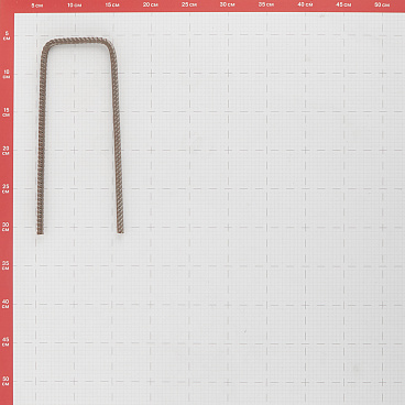 П-образное изделие из арматуры 8 мм 250х100х250 мм (10 шт.)