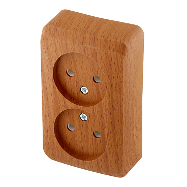 Розетка Systeme Electric Этюд накладная бук (PA16-005T)