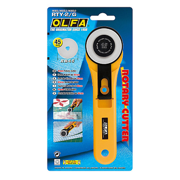 Нож строительный Olfa 45 мм с круглым лезвием