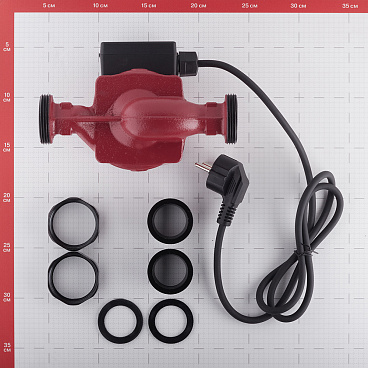 Циркуляционный насос для систем отопления Valtec RS 25/6-180 DN25 подъем 6 м 180 мм с гайками (VRS.256.18.0)