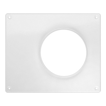 Площадка торцевая Era с фланцем d120 мм металлическая