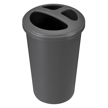 Стакан для ванной Econova Scandi настольный пластик серый (435240611)