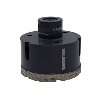 Коронка алмазная Hilberg Super Hard (HH668) по керамограниту 68 мм