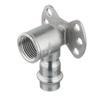 Водорозетка Valtec (VTi.954.I.001504) 15 мм х 1/2 ВР(г) нержавеющая сталь