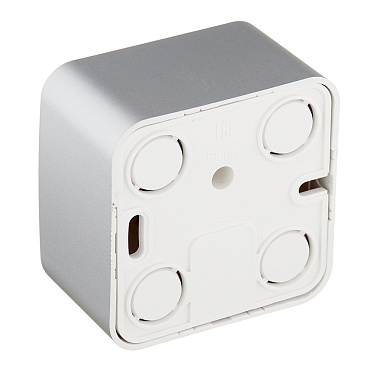 Розетка компьютерная Systeme Electric Blanca накладная алюминий RJ45 (BLNIA045003)