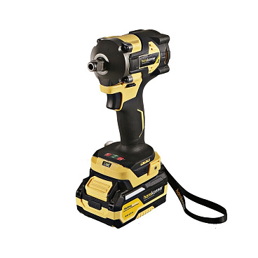 Гайковерт ударный аккумуляторный бесщеточный Hanskonner Platinum HCD20420BLC 18 В 4 Ач Li-Ion 1 АКБ и ЗУ